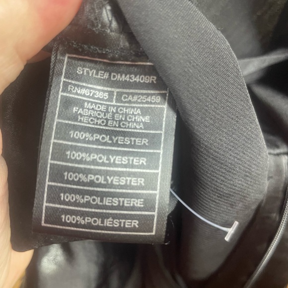 Steve Madden Black Front Tie Jumpsuit Has Pockets Size Medium - Picture 12 of 16